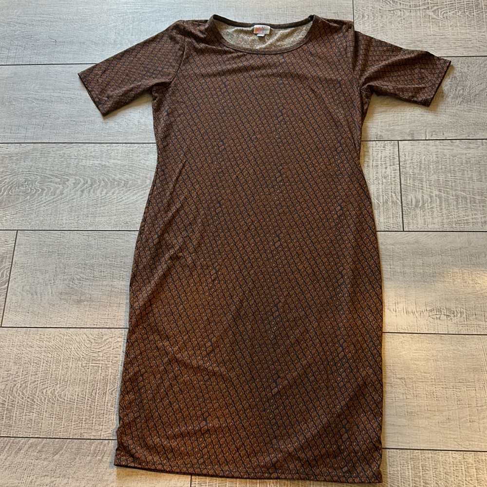 LULA ROE BODYCON DRESS